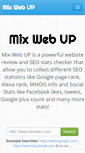 Mobile Screenshot of mixwebup.com